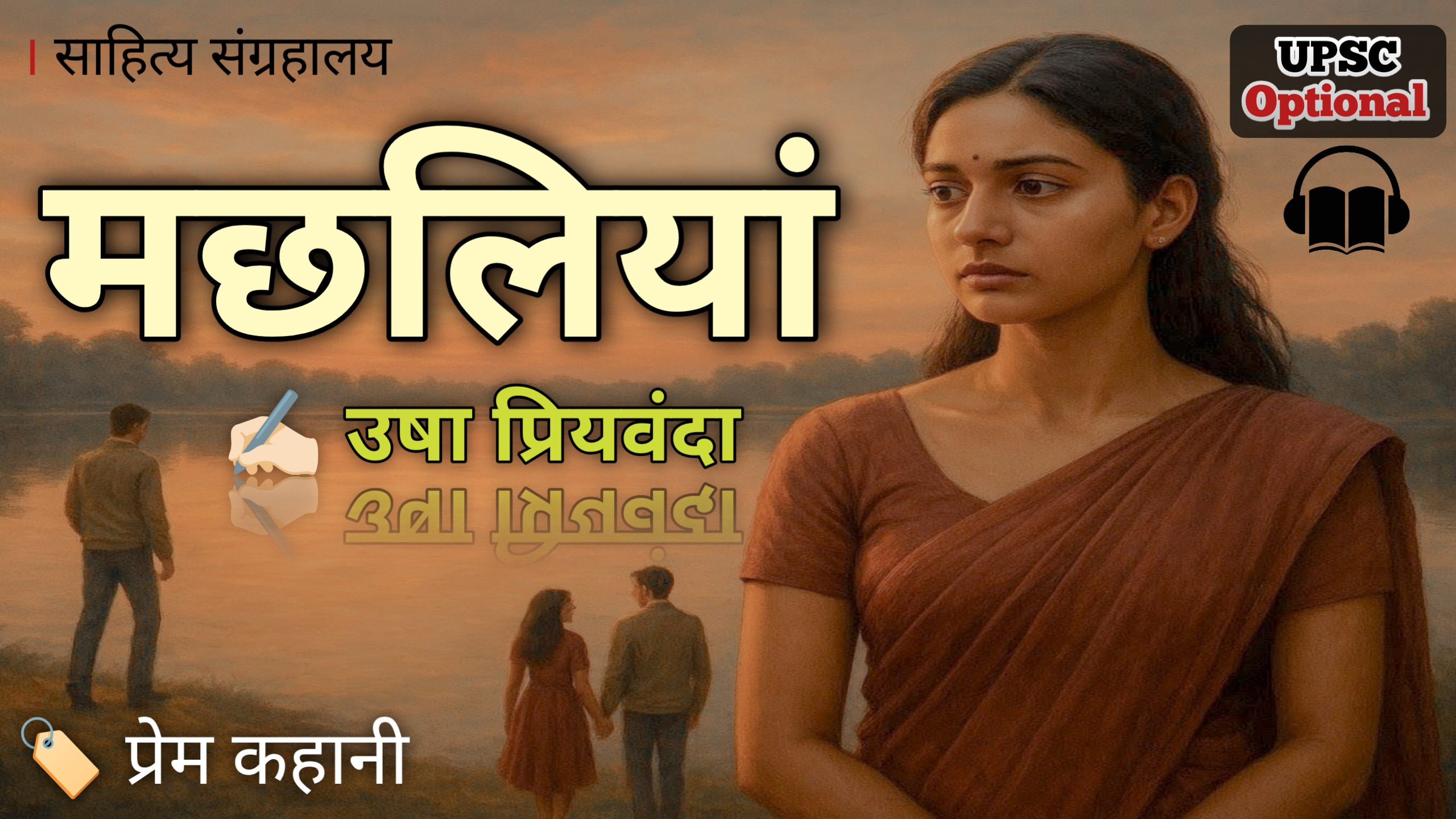 मछलियां कहानी | उषा प्रियंवदा | प्रेम, संघर्ष और आत्मनिर्भरता | Hindi Audio Book