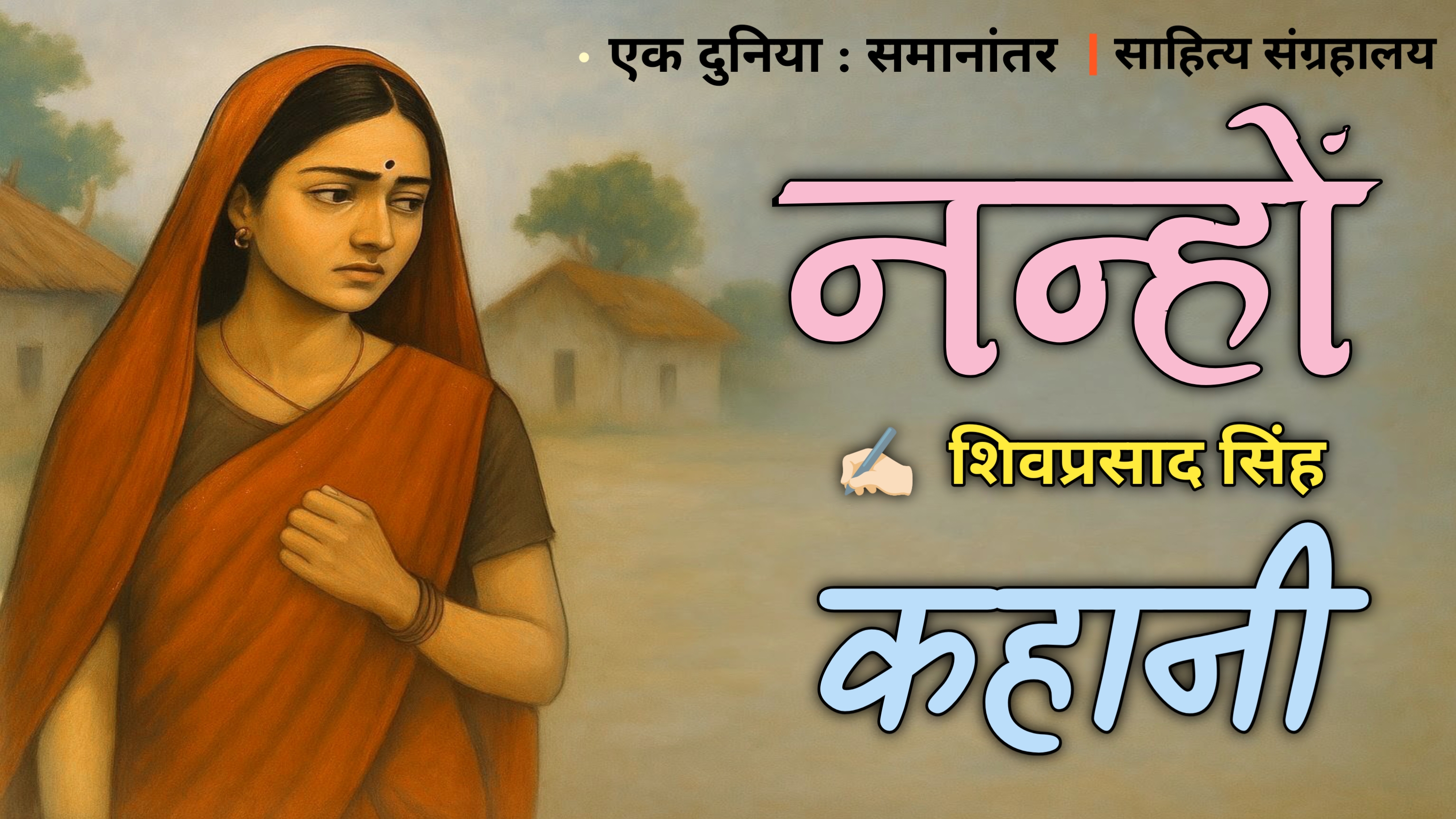 नन्हों कहानी | शिवप्रसाद सिंह | सामाजिक यथार्थ और संघर्ष | Hindi Audio Book | साहित्य संग्रहालय