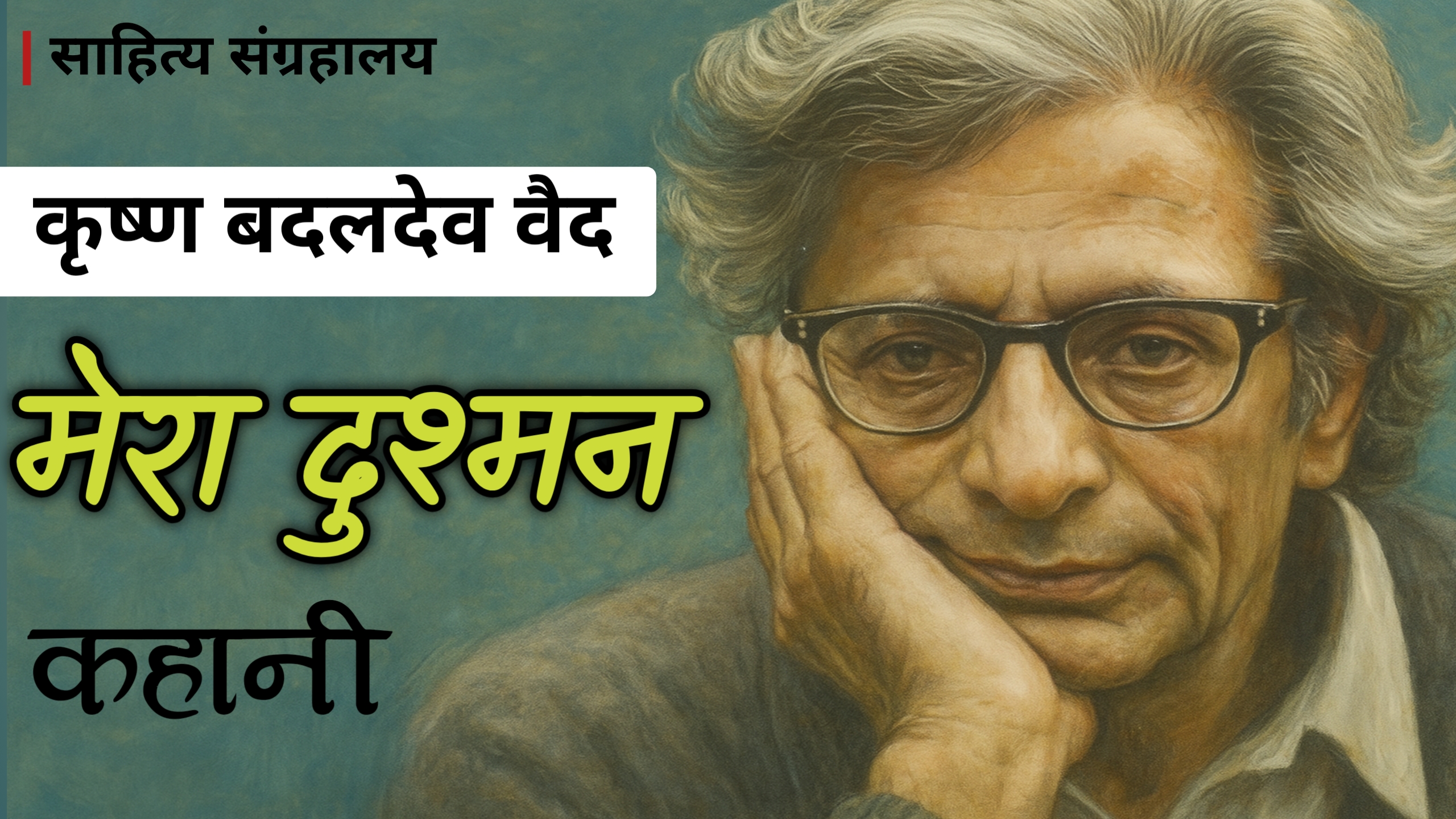 मेरा दुश्मन कहानी | कृष्ण बलदेव वैद | मनुष्य और रिश्तों की सच्चाई | साहित्य संग्रहालय