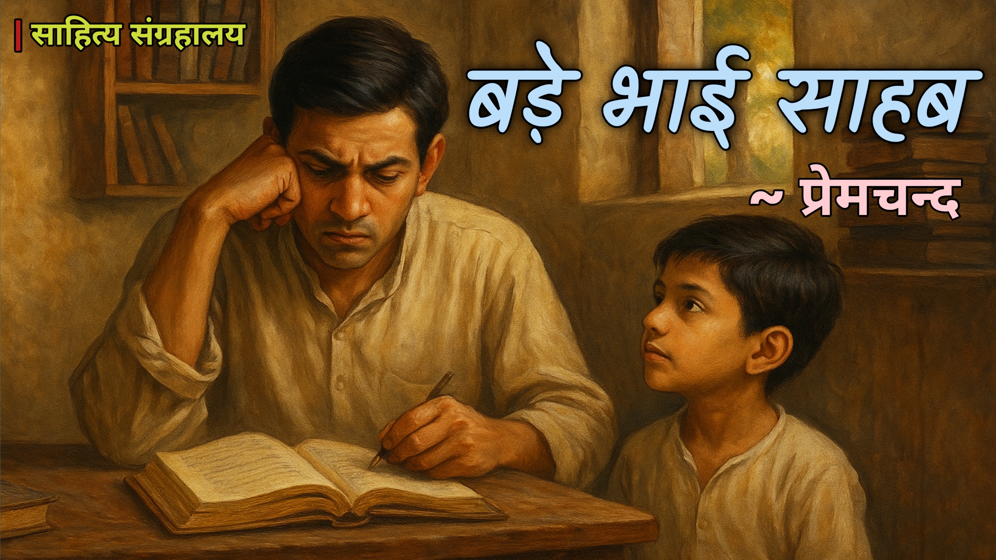 बड़े भाई साहब | Bade Bhai Sahab | Munshi Premchand | Hindi Audio Book | साहित्य संग्रहालय