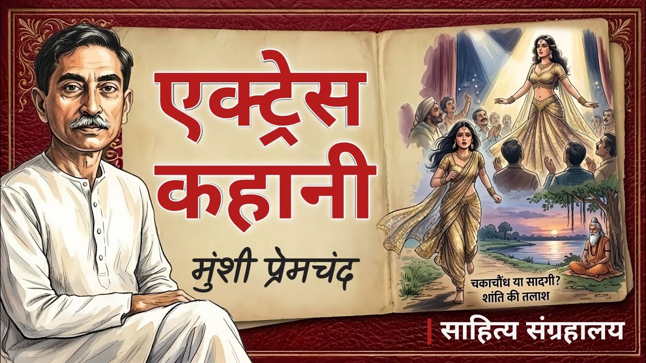 एक्ट्रेस – मुंशी प्रेमचंद | चकाचौंध के पीछे की दर्दभरी सच्चाई | Hindi AudioBook - साहित्य संग्रहालय