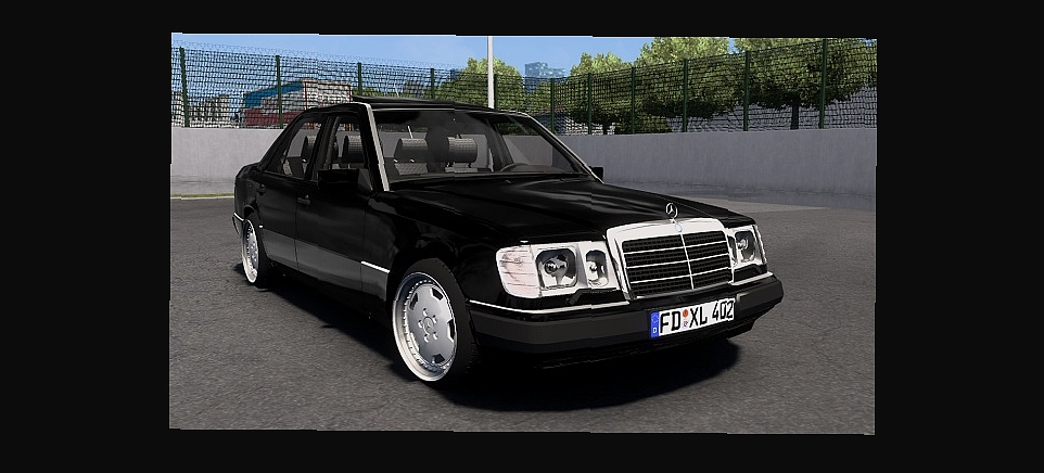 МОД Mercedes-Benz W124 300d v1.3 ДЛЯ EURO TRUCK SIMULATOR 2
