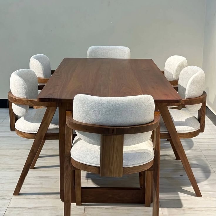 Modern Luxury Dining Table 6 seater