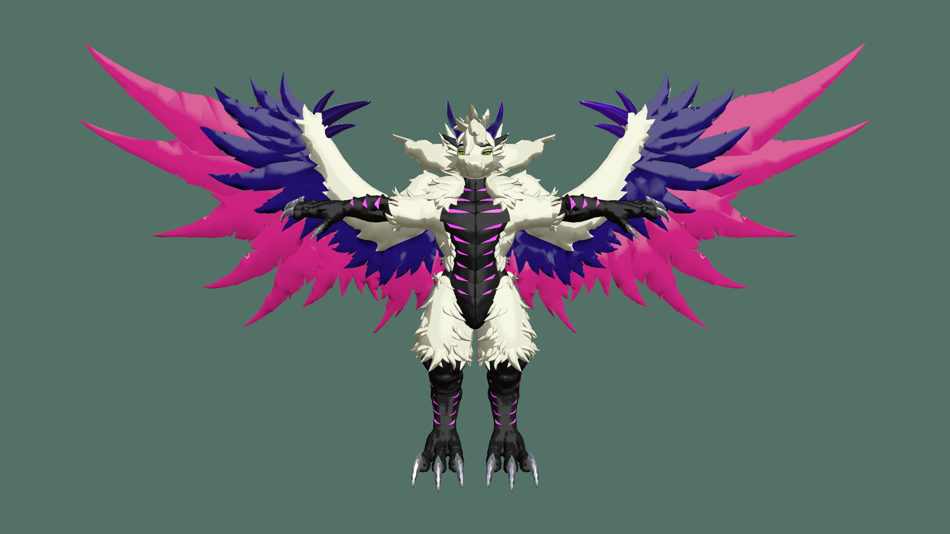 White Dragon Detail 1