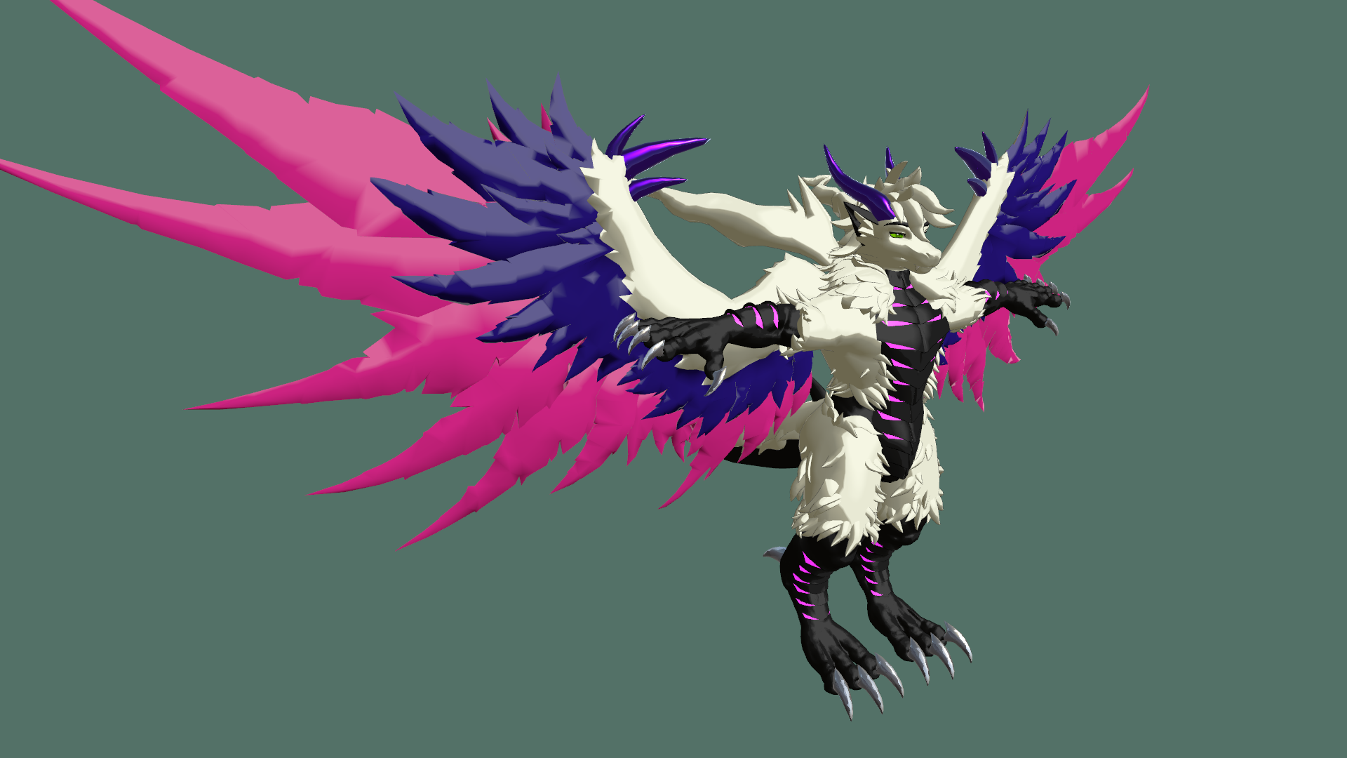 White Dragon Detail 3