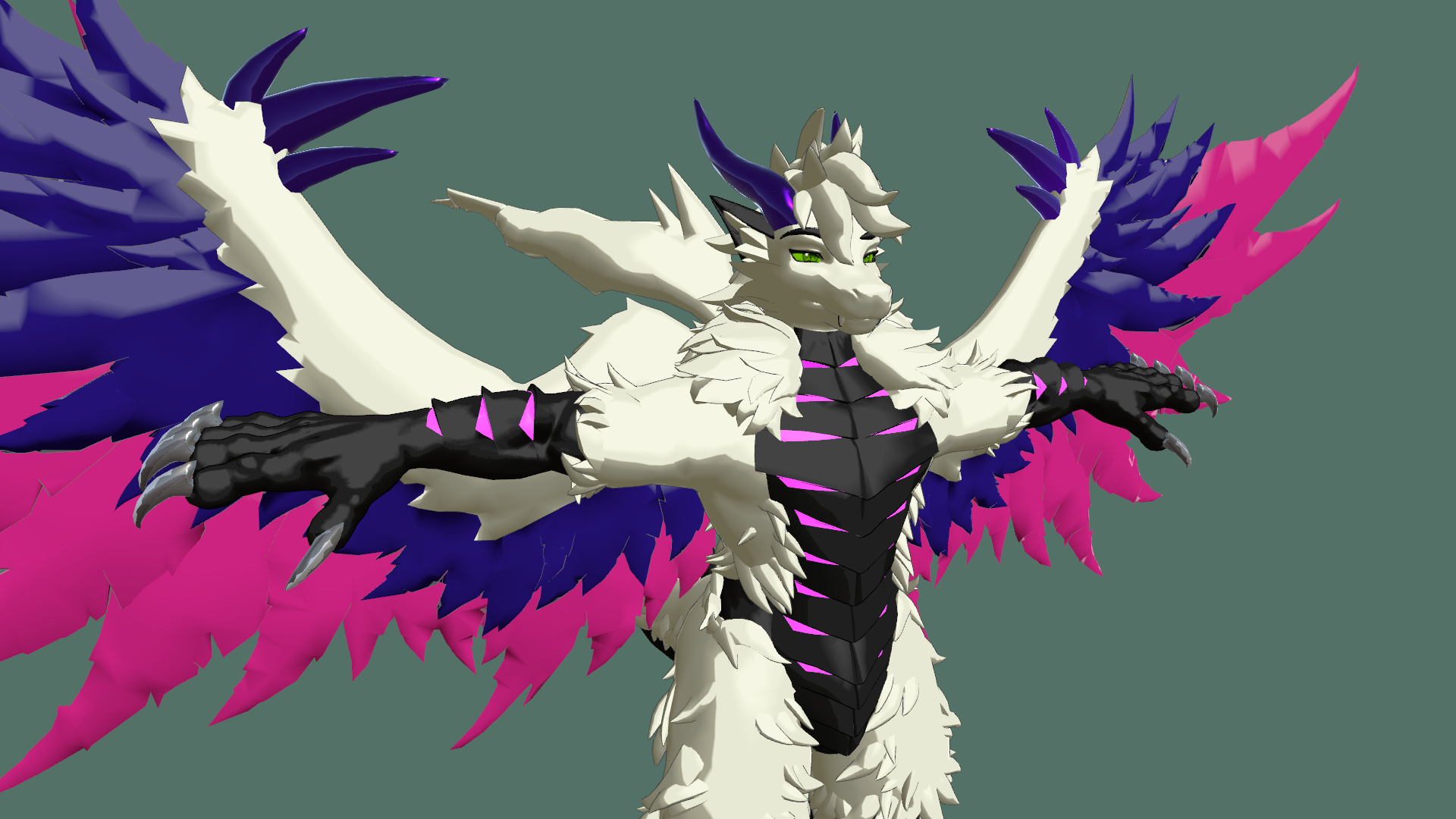 White Dragon Detail 4