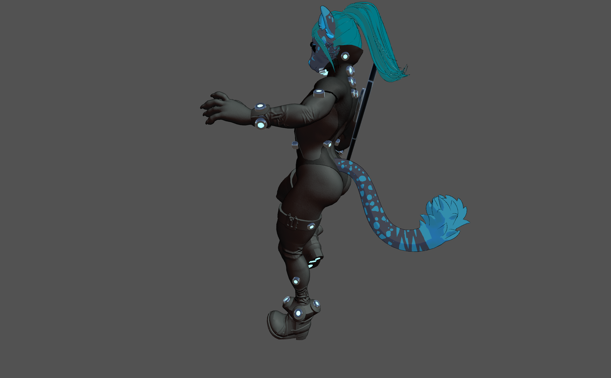 Cheetah Femboy Detail 3