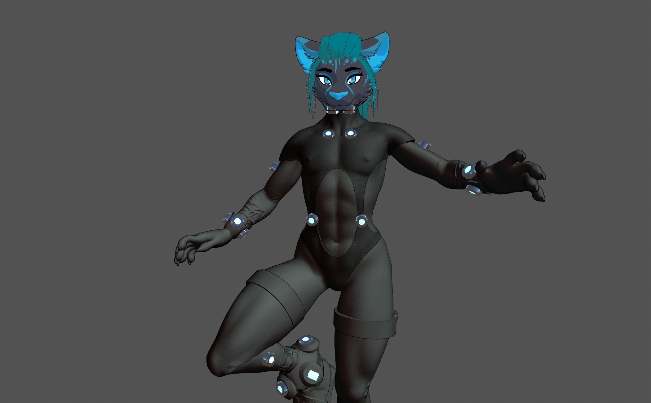 Cheetah Femboy Detail 2