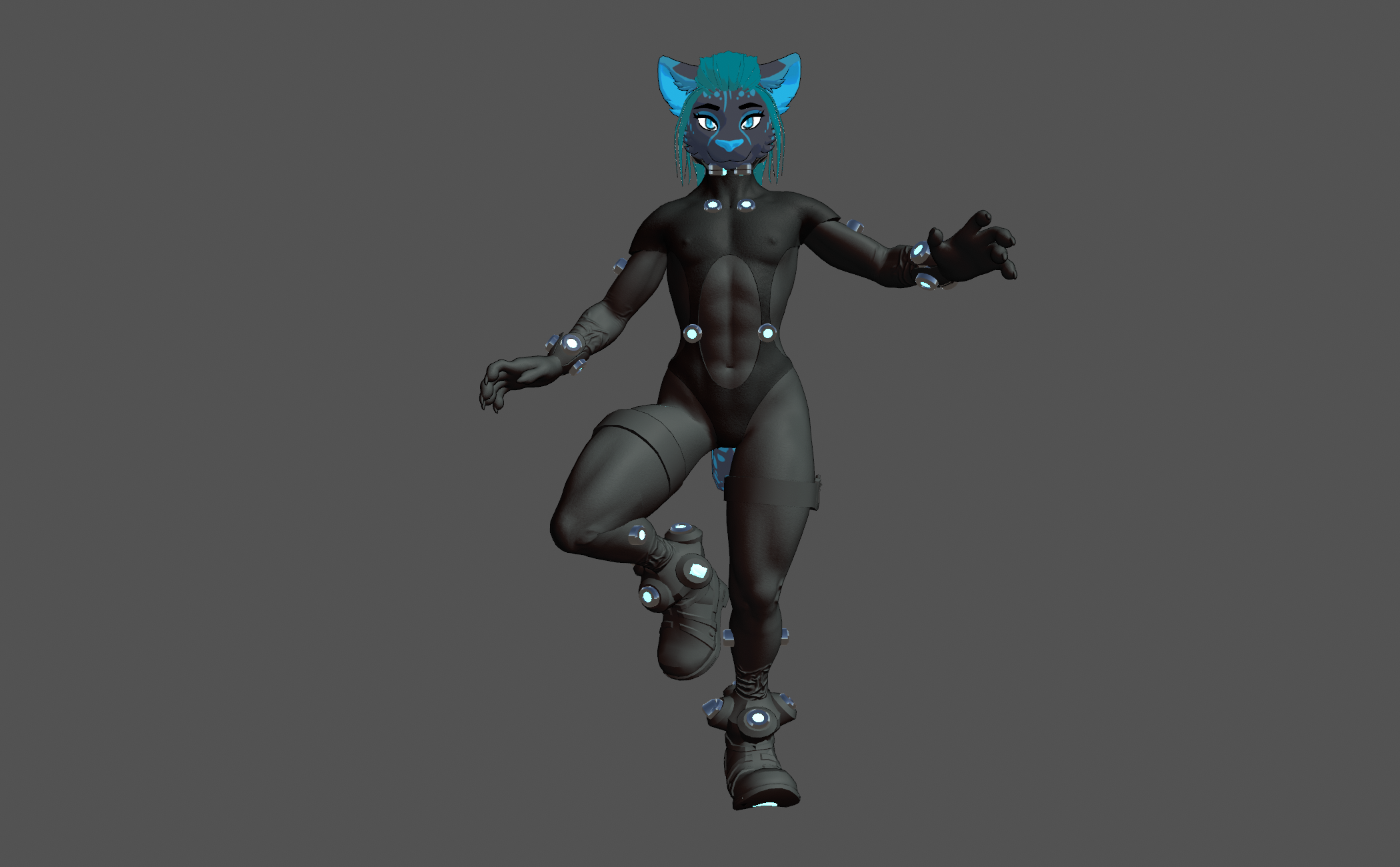 Cheetah Femboy Detail 1