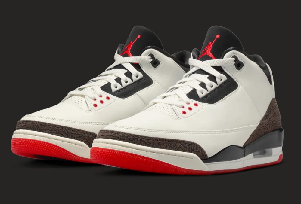 Air Jordan 3 World's Best Dad IF4396-103 sole and locker room carpet print detail 2026