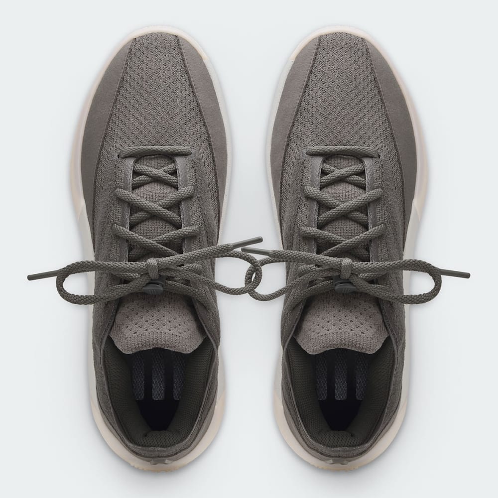 adidas Fear of God Athletics III Cinder sole unit detail, translucent rubber outsole and Lightstrike midsole