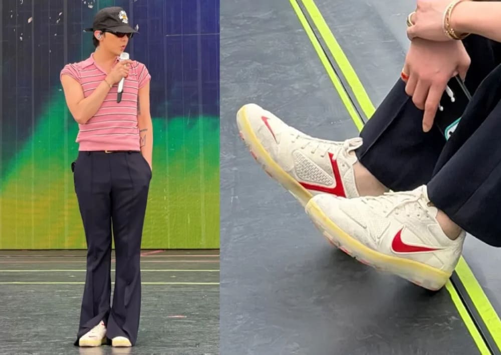 PeaceMinusOne G-Dragon Nike Cryoshot CTR 360 HQ1460-100 Natural University Red Gold 2026