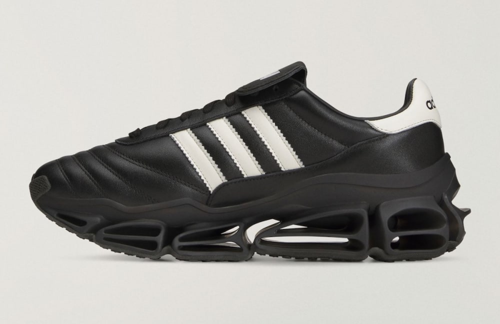 Willy Chavarria adidas Copa Mundial Megaride KZ8743 fold-over tongue CHAVARRIA branding detail 2026