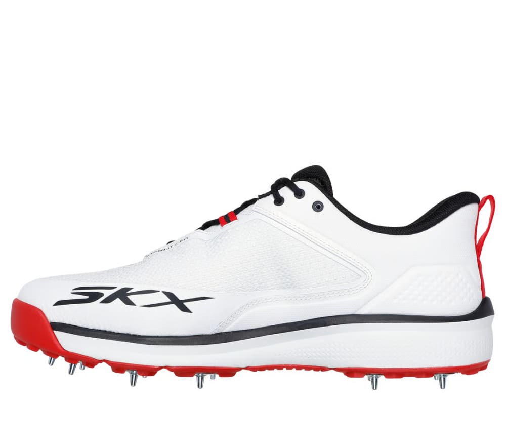 Skechers Cricket Elite profile view spike detail India 2026
