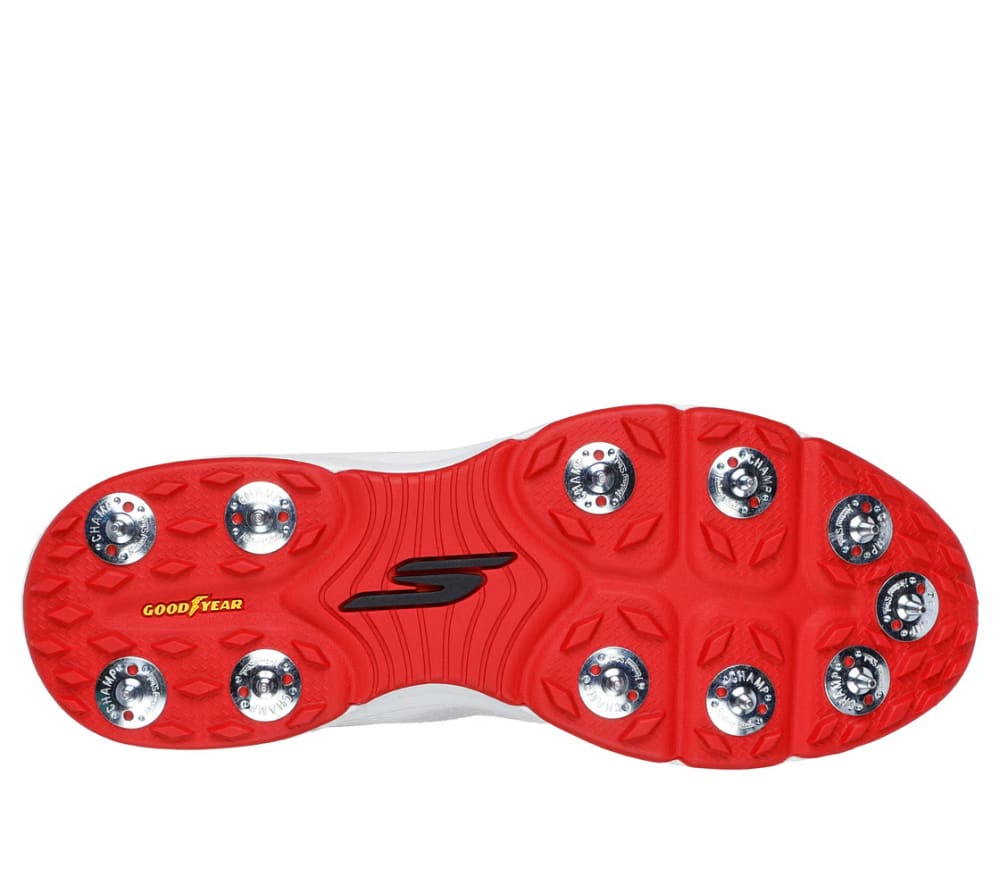 Skechers Cricket Elite outsole Goodyear rubber detail India 2026