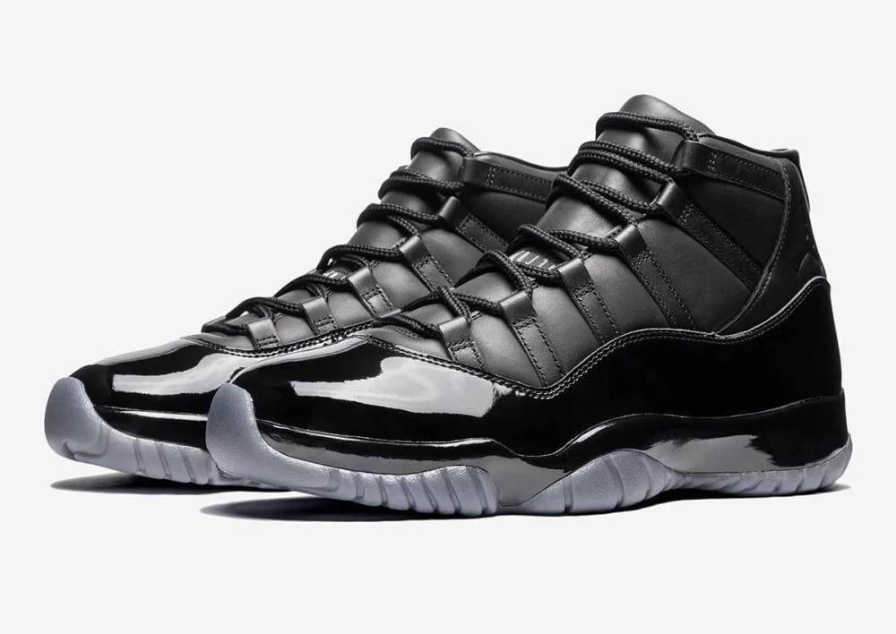 COMME des GARÇONS Homme Plus x Air Jordan 11 Black IV7639-001 patent leather midsole 2026