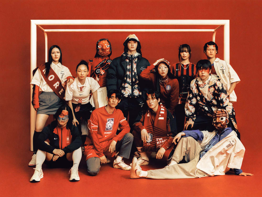 PEACEMINUSONE x Nike Cryoshot CTR360 sail with red Swoosh South Korea X2 capsule 2026