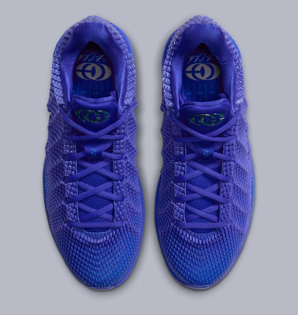 Nike Caitlin 1 Racer Blue medial side 22 Opticast nodes and translucent outsole