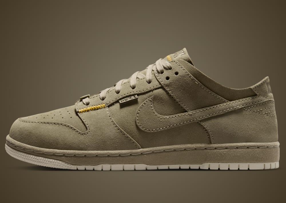 Union x Nike Dunk Low Natural Selection Fatigue IF7380-200 bamboo olive suede