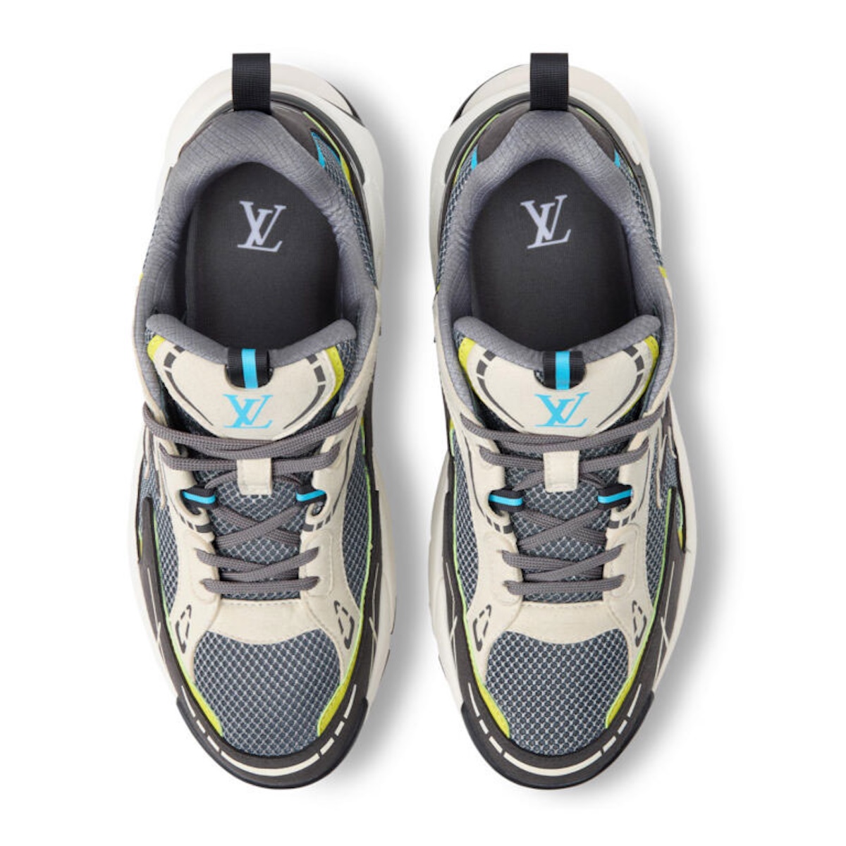 Pharrell Louis Vuitton LV Tatic Runner Spring Summer 2026 colourway detail