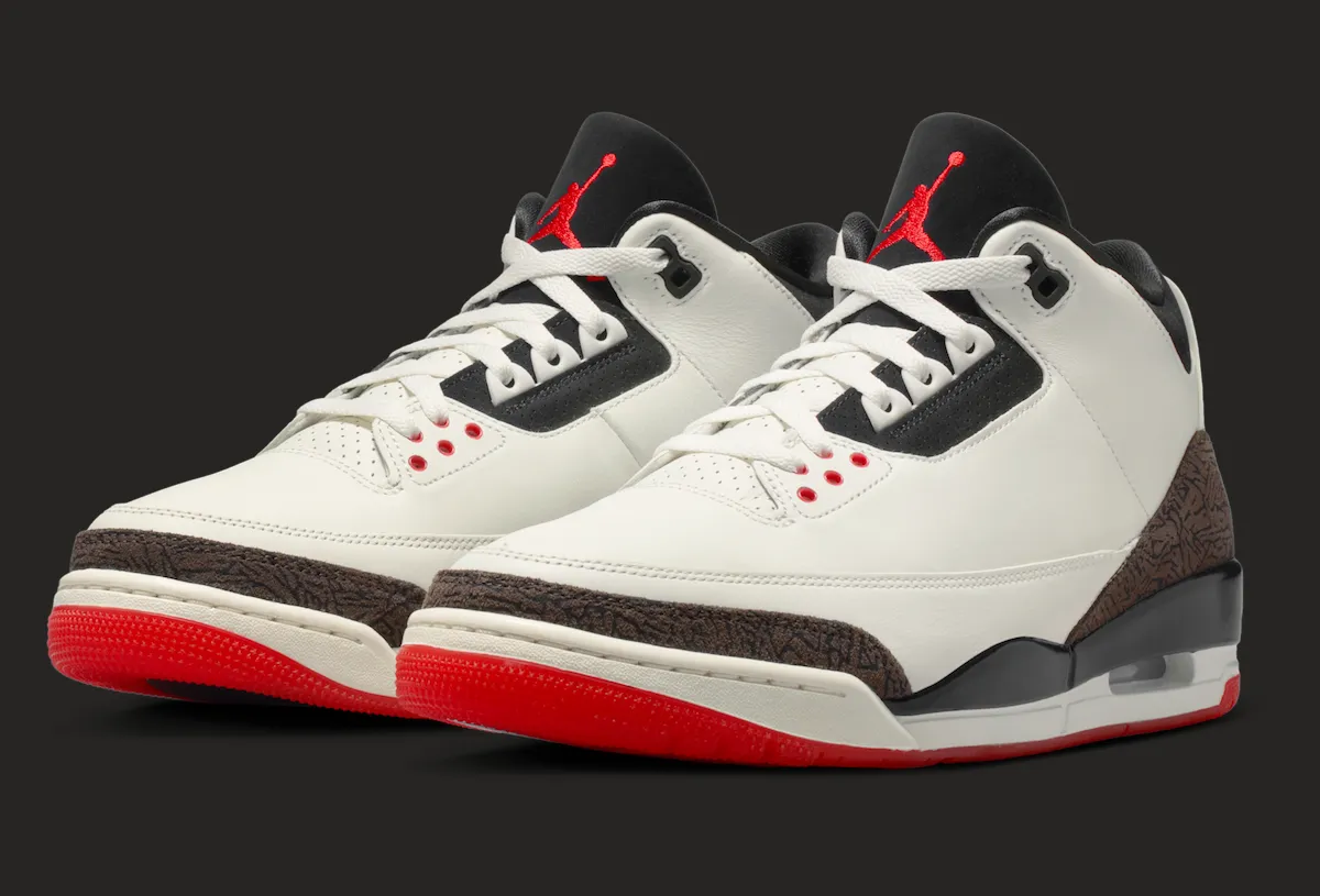 Air Jordan 3 World's Best Dad IF4396-103 sole and locker room carpet print detail 2026
