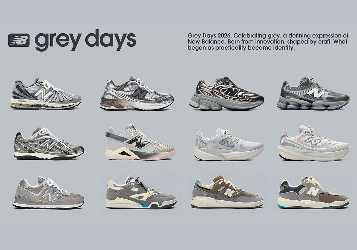 New Balance Grey Days 2026 — The Full May Release Calendar You Need