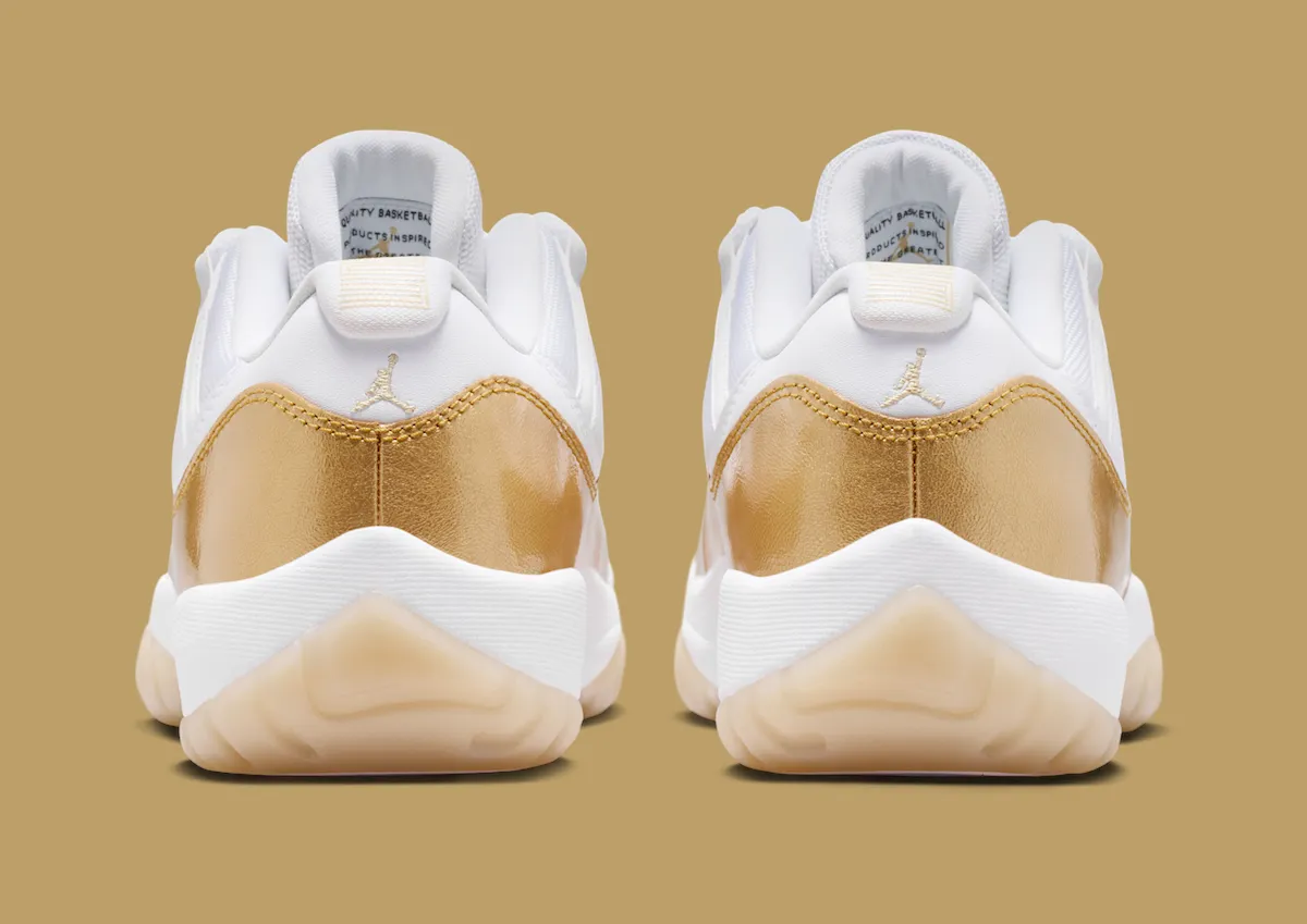 Air Jordan 11 Low Mother's Day 2026 special packaging with metal chain and split heart concept