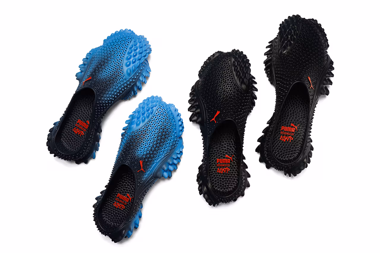 A$AP Rocky x PUMA Mostro 3.D Mule — A $250 3D-Printed Statement That Drops Today