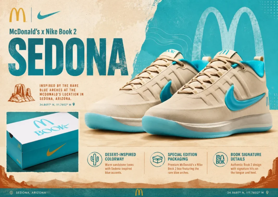 McDonald's x Nike Book 2 "Sedona" — The Drop That Rewrote the Arches
