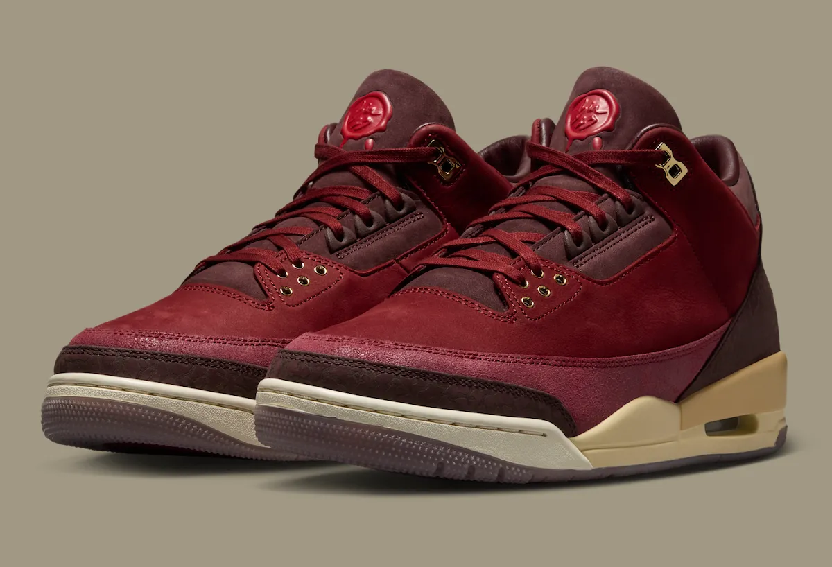 Air Jordan 3 OG Bin 23 woodgrain box packaging wooden shoe trees waxed laces 2026