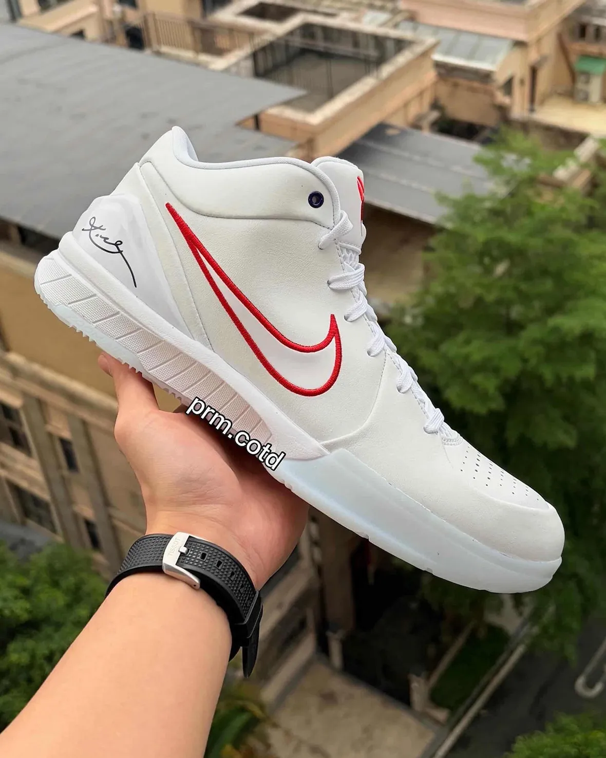 Nike Kobe 4 Protro Draft Day Toronto Raptors IM0559-101 2026 lateral view