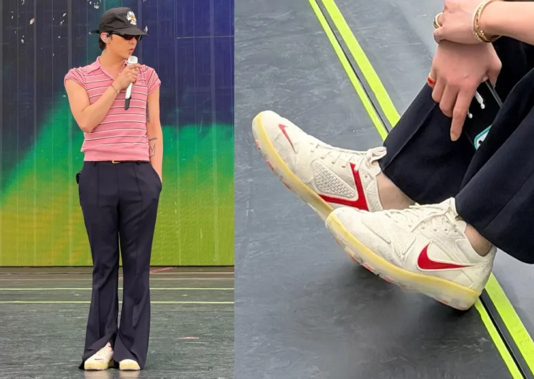 PeaceMinusOne G-Dragon Nike Cryoshot CTR 360 HQ1460-100 Natural University Red Gold 2026