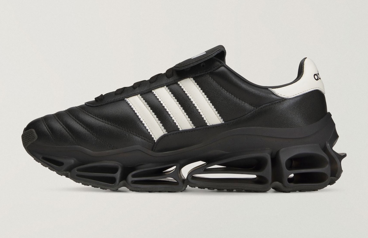 Willy Chavarria adidas Copa Mundial Megaride KZ8743 fold-over tongue CHAVARRIA branding detail 2026