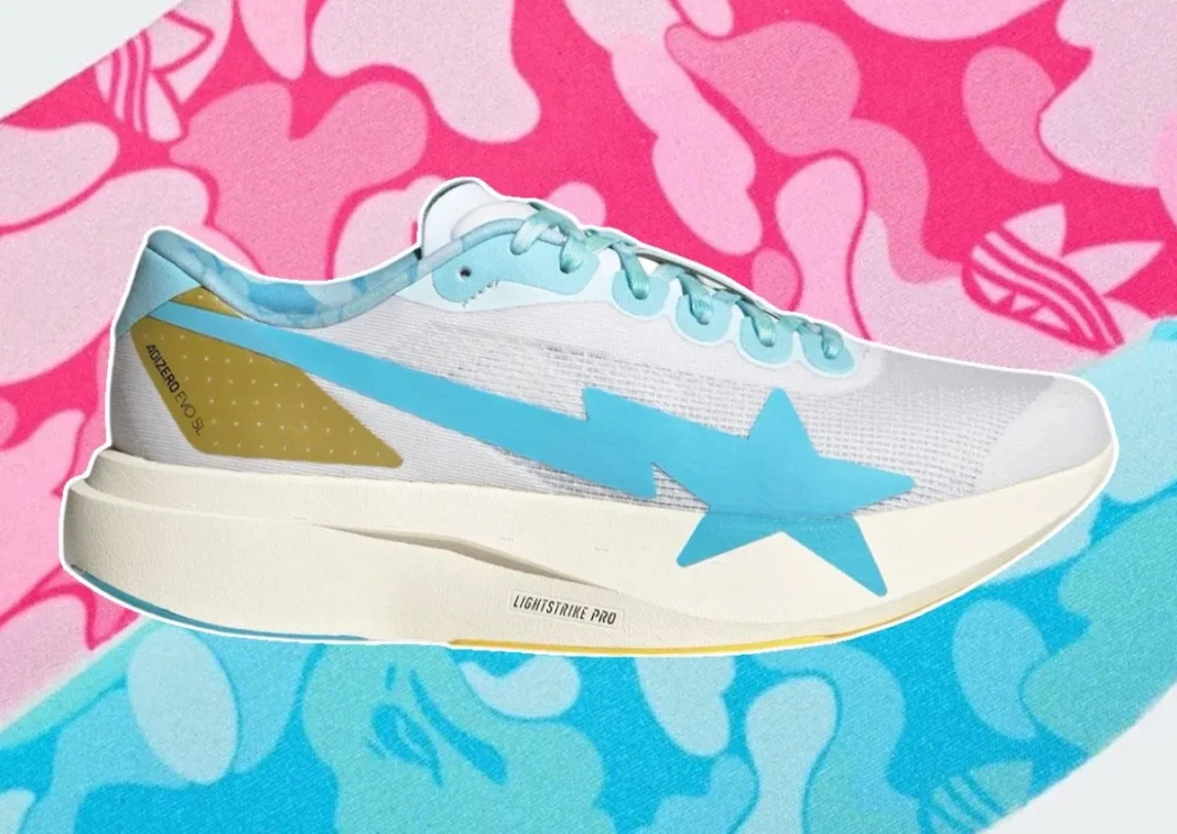 BAPE x adidas Adizero EVO SL: After 23 Years of Lifestyle Collabs, They Made a Running Shoe