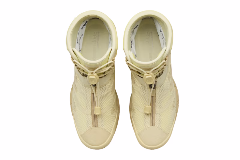 New Balance x Tokyo Design Studio Niobium Concept 1 Morel Pistachio Butter Pale Olive Green MSNB18XB modular zipper boot form 2026