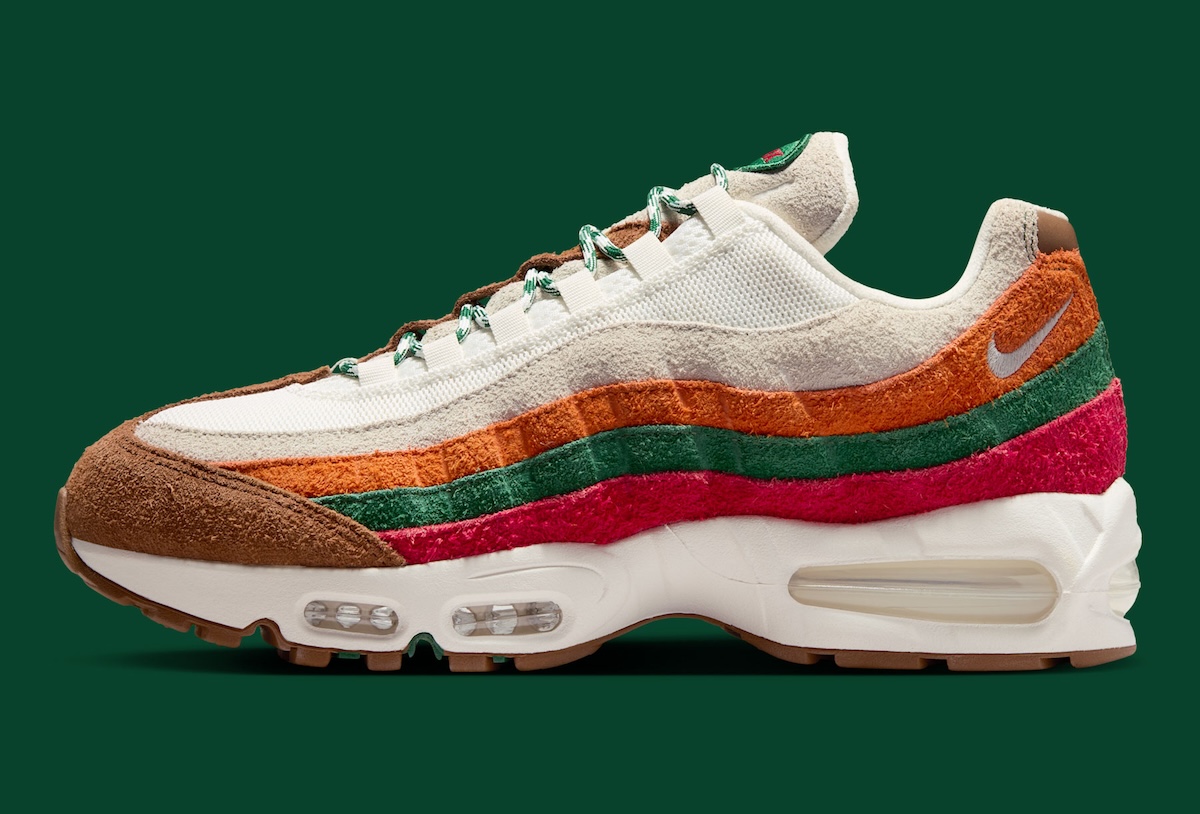 Nike Air Max 95 Big Bubble Konbini Pack 7-Eleven colourway layered sole unit exposed Max Air 2026