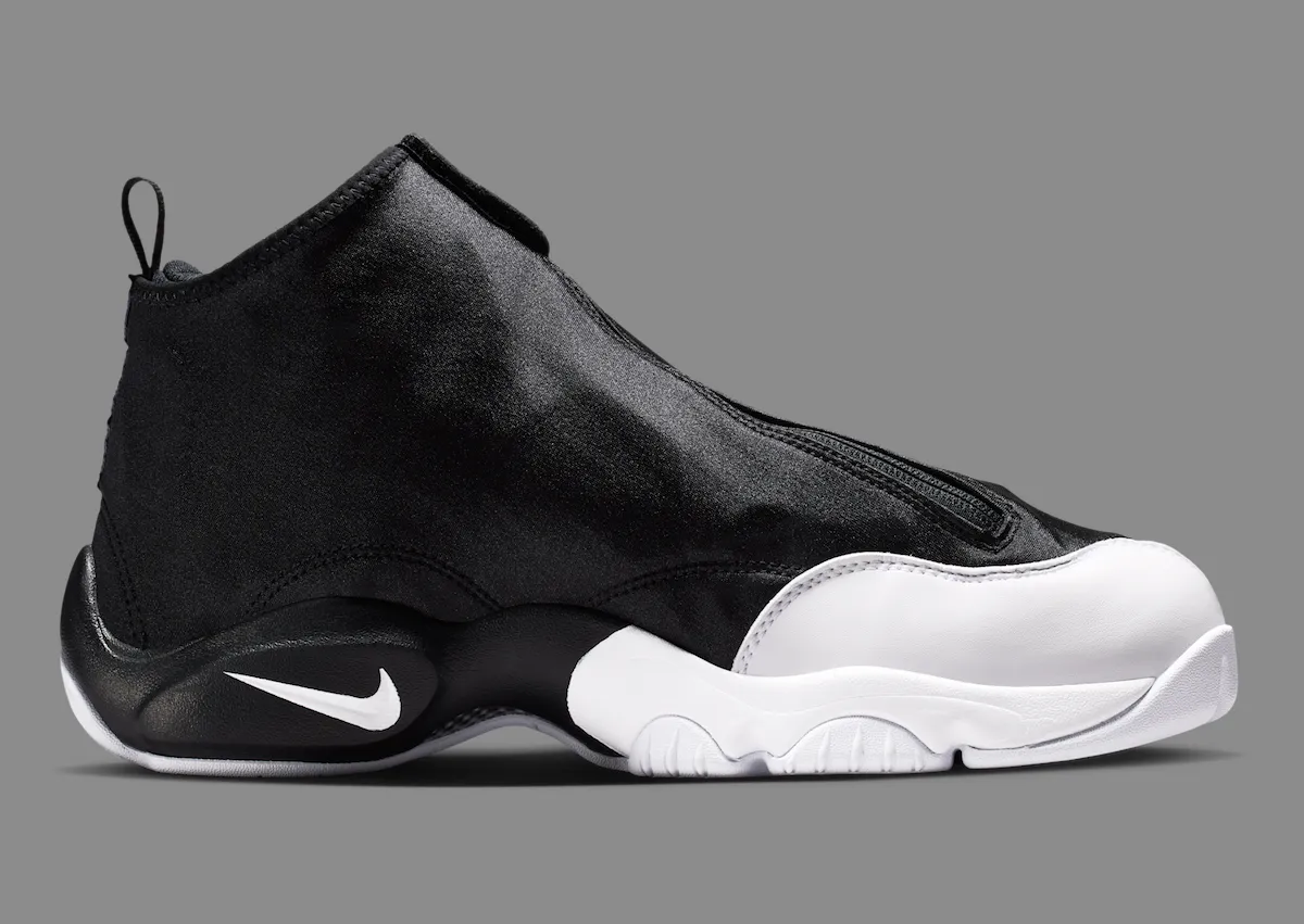 Nike Air Zoom Flight The Glove IV6206-010 Black White University Red 2026 zipper shroud detail