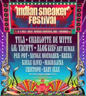 Indian Sneaker Festival 2026 brand marketplace and streetwear pop-up booths
