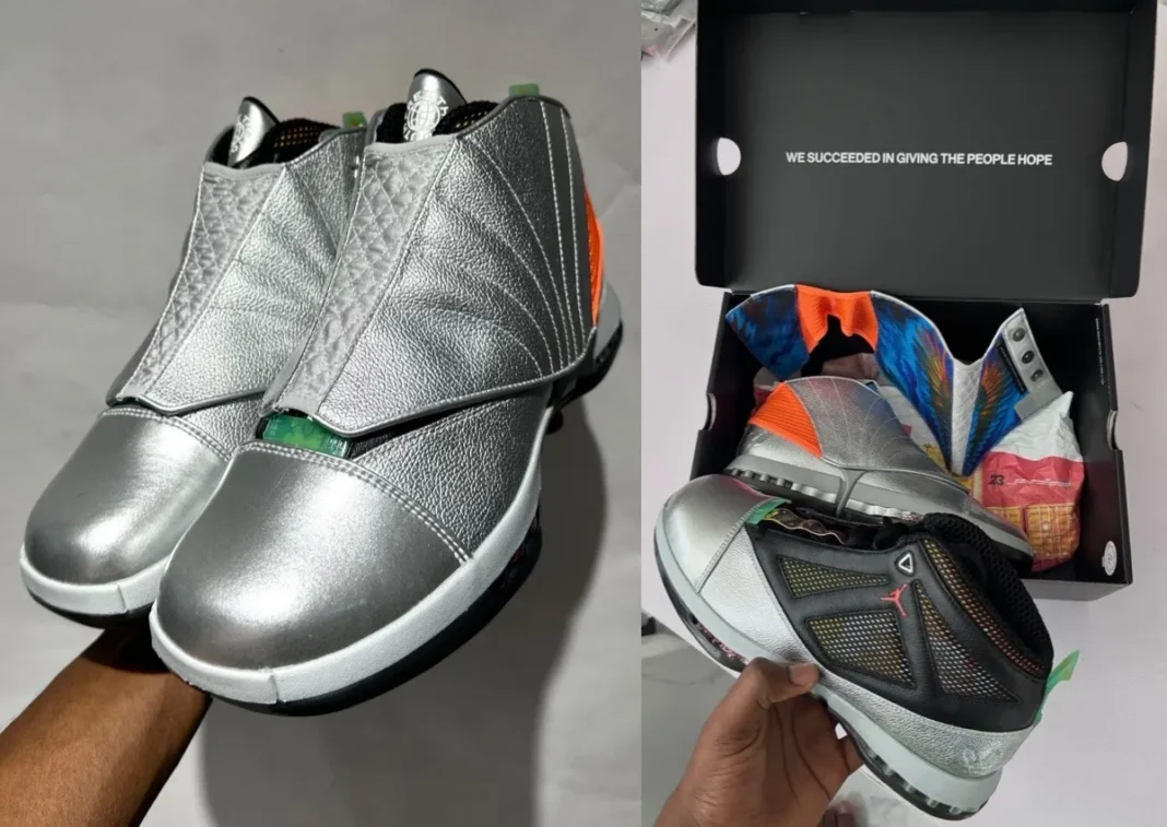 Free The Youth x Air Jordan 16 "Metallic Silver" — Jordan Brand Finally Looks to Ghana