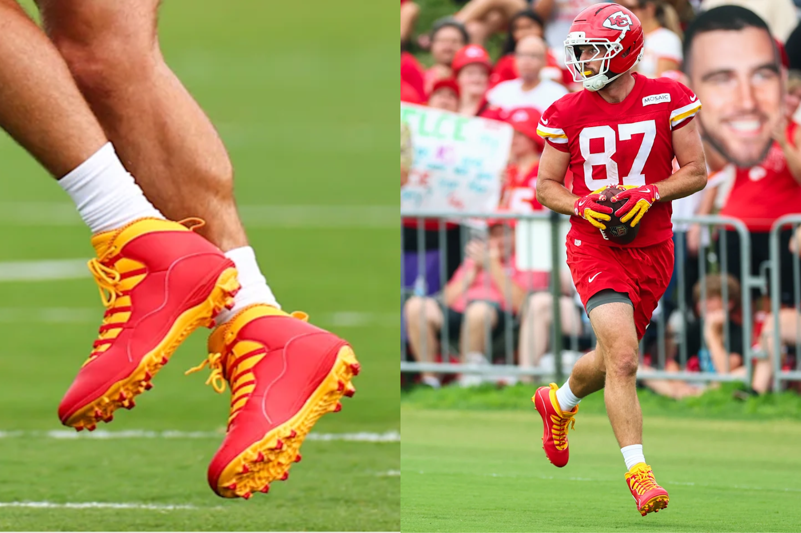 Travis Kelce Just Wore an Air Jordan 10 Chiefs PE. Read It as a Contract Negotiation.