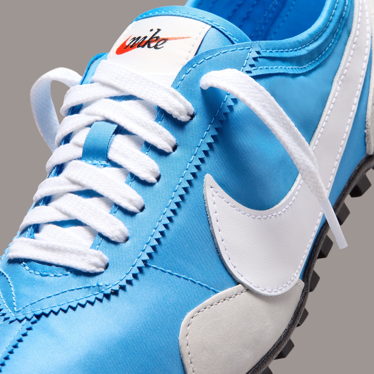 Nike Moon Shoe Italy Blue nylon upper and light grey suede toe detail 2026