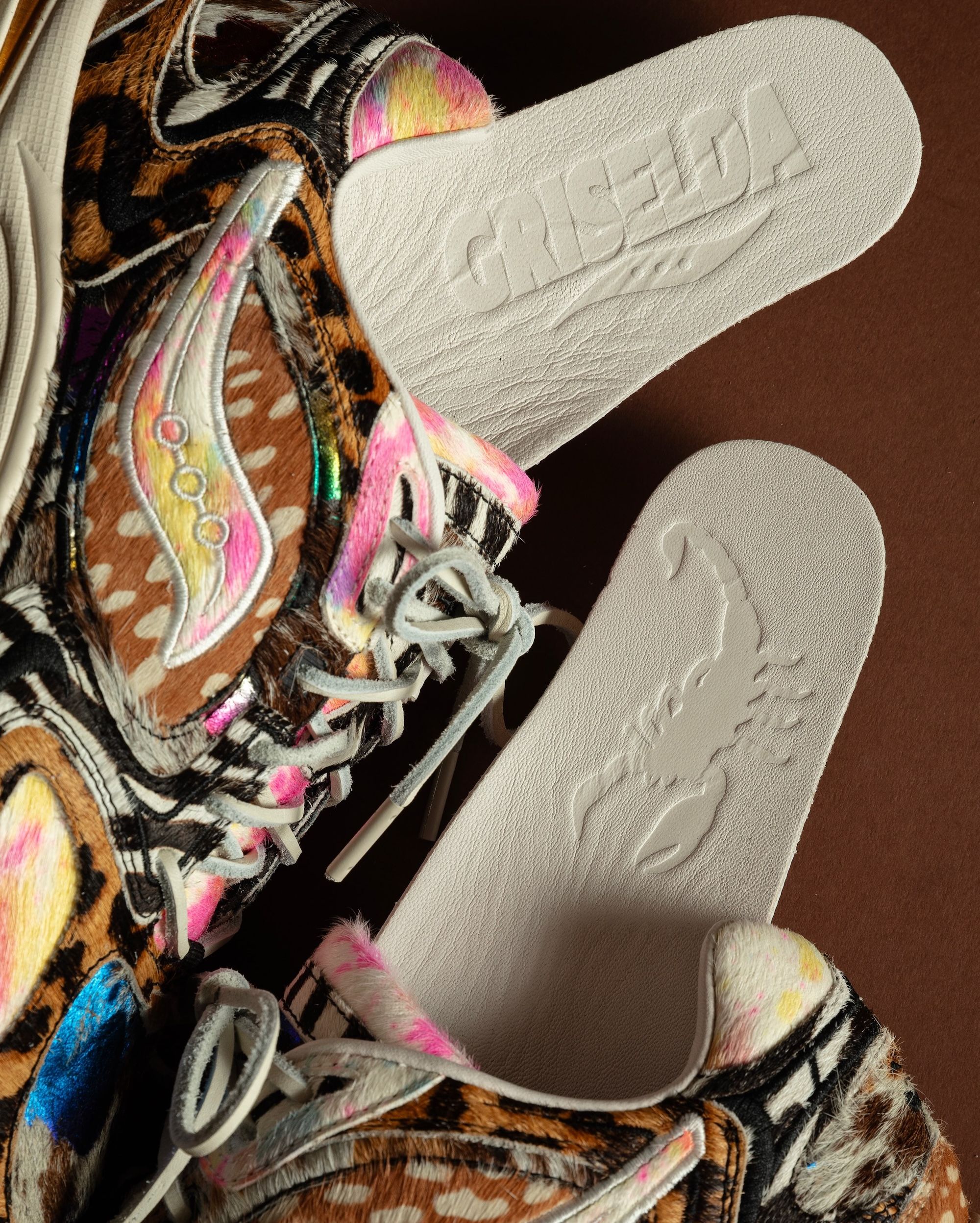 Westside Gunn Saucony Grid Jazz 9 Awesome Gods tie dye pony hair detail 2026