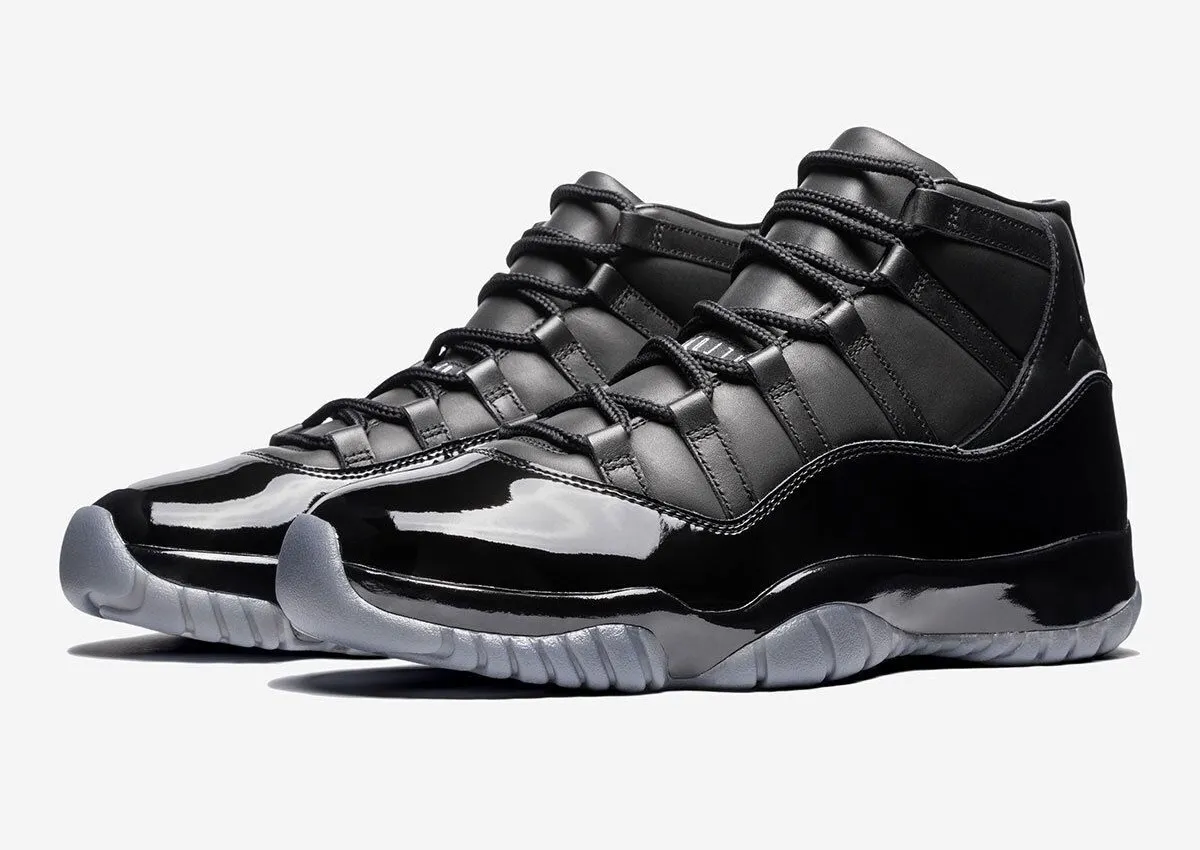 COMME des GARÇONS Homme Plus x Air Jordan 11 Black IV7639-001 patent leather midsole 2026