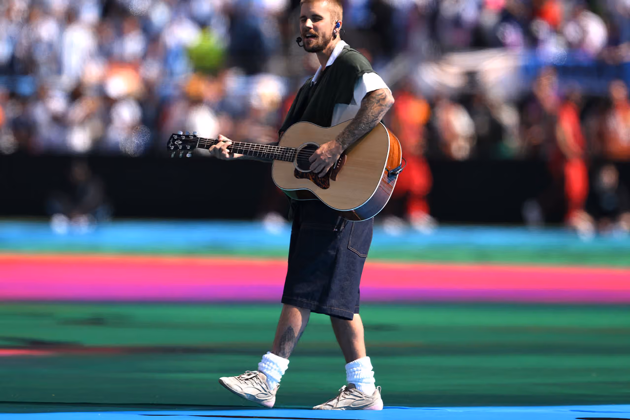 Justin Bieber Wore Unreleased SKYLRK Matterdaddies at the World Cup Final. Then They Sold for $26,400.