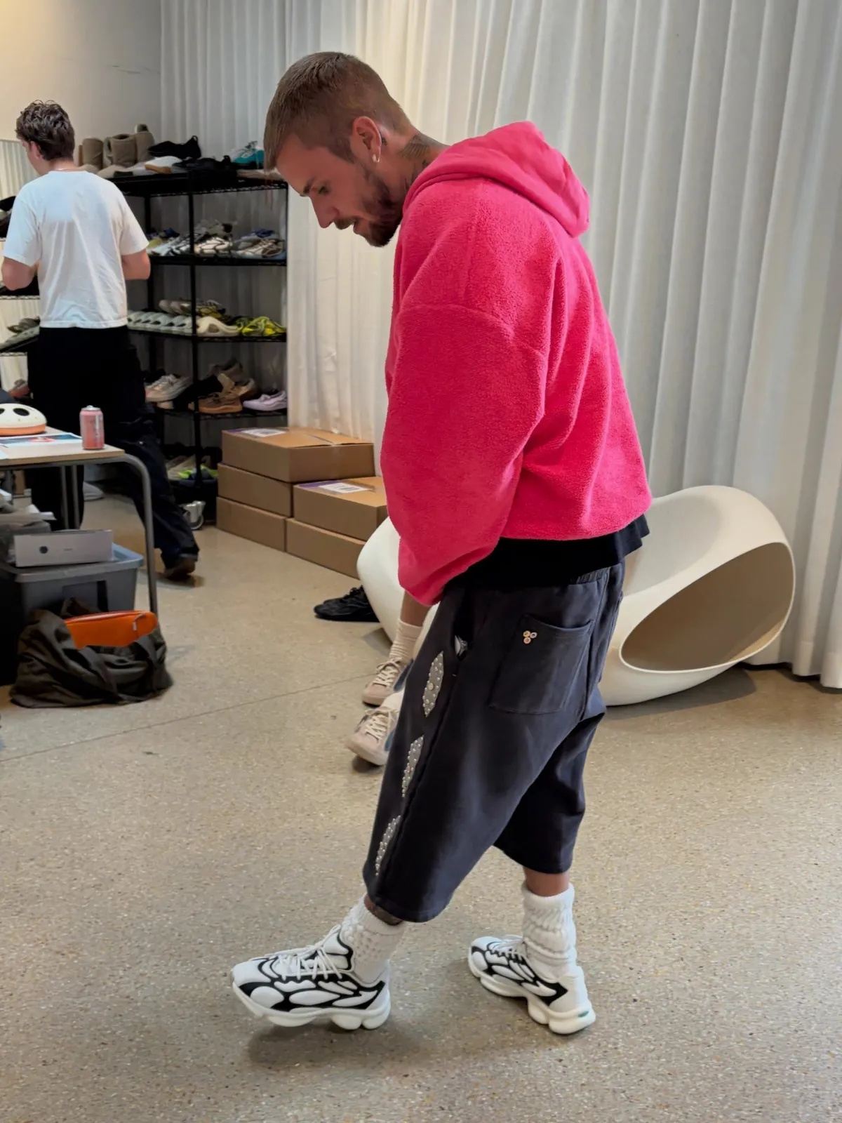 SKYLRK Sensory Runner white and black teased by Justin Bieber August 2026 after four years of development