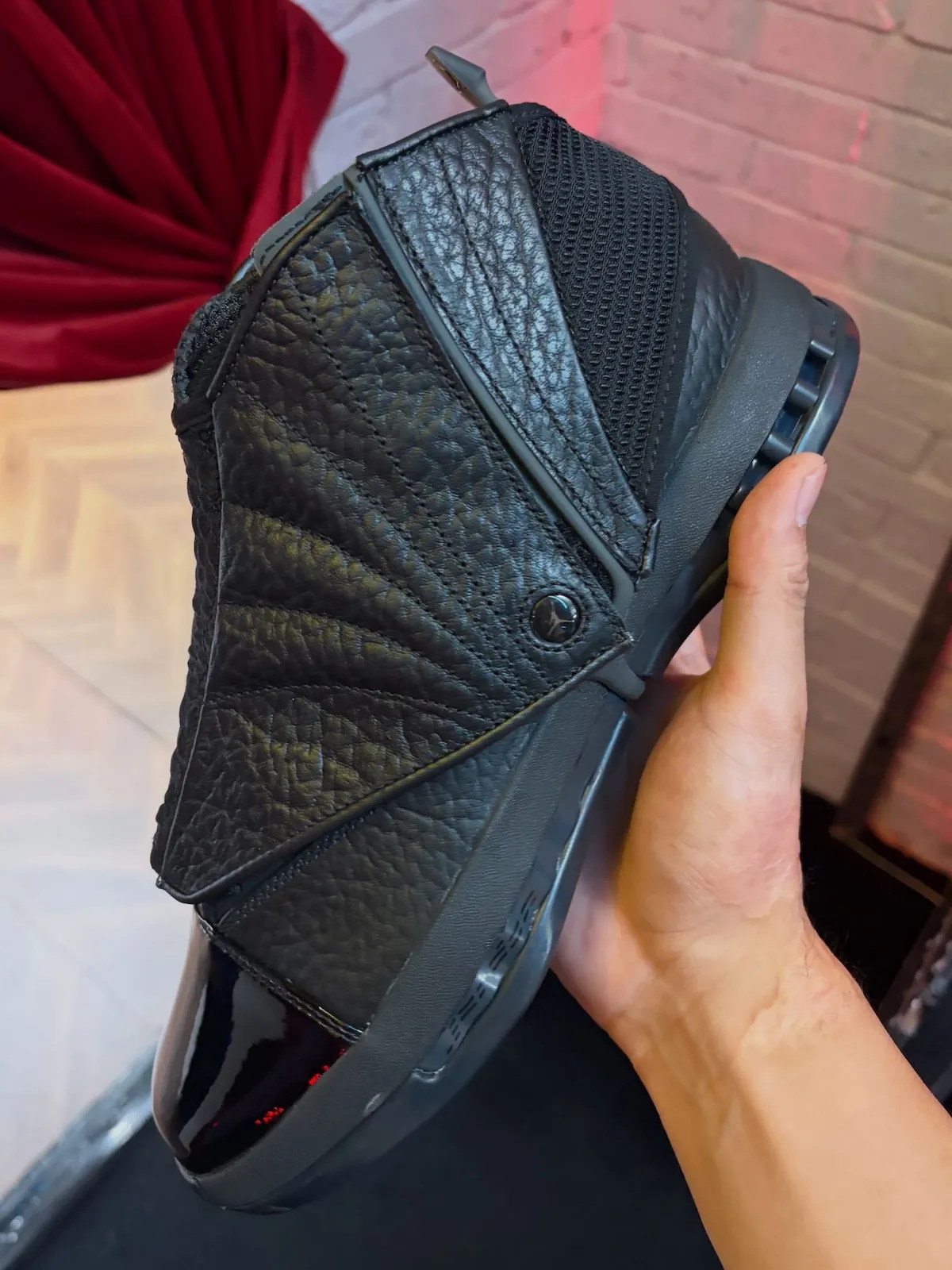 Air Jordan 16 "Black Pack" Drops October 3. The Shroud Is Back, and So Is the Argument.