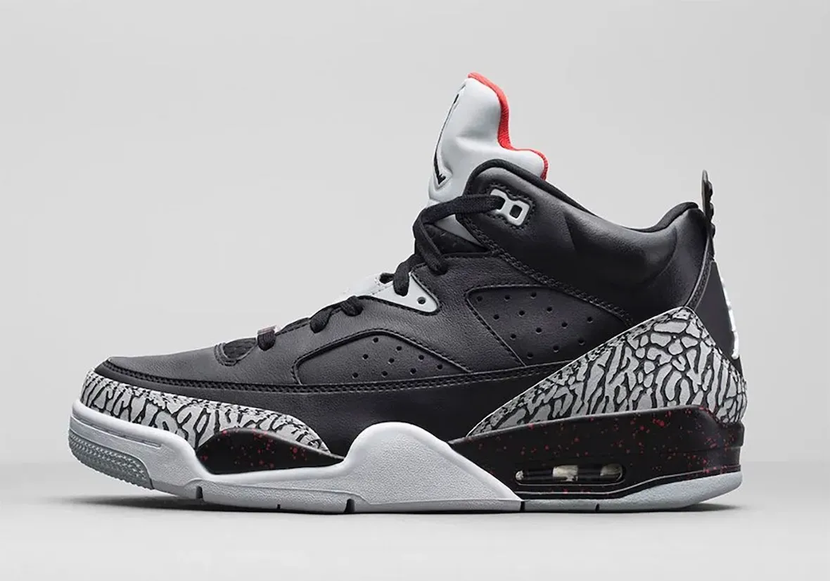 Jordan Son of Mars Low 2026 comeback colourways Cement Grey, Black University Red, White Gym Red lineup