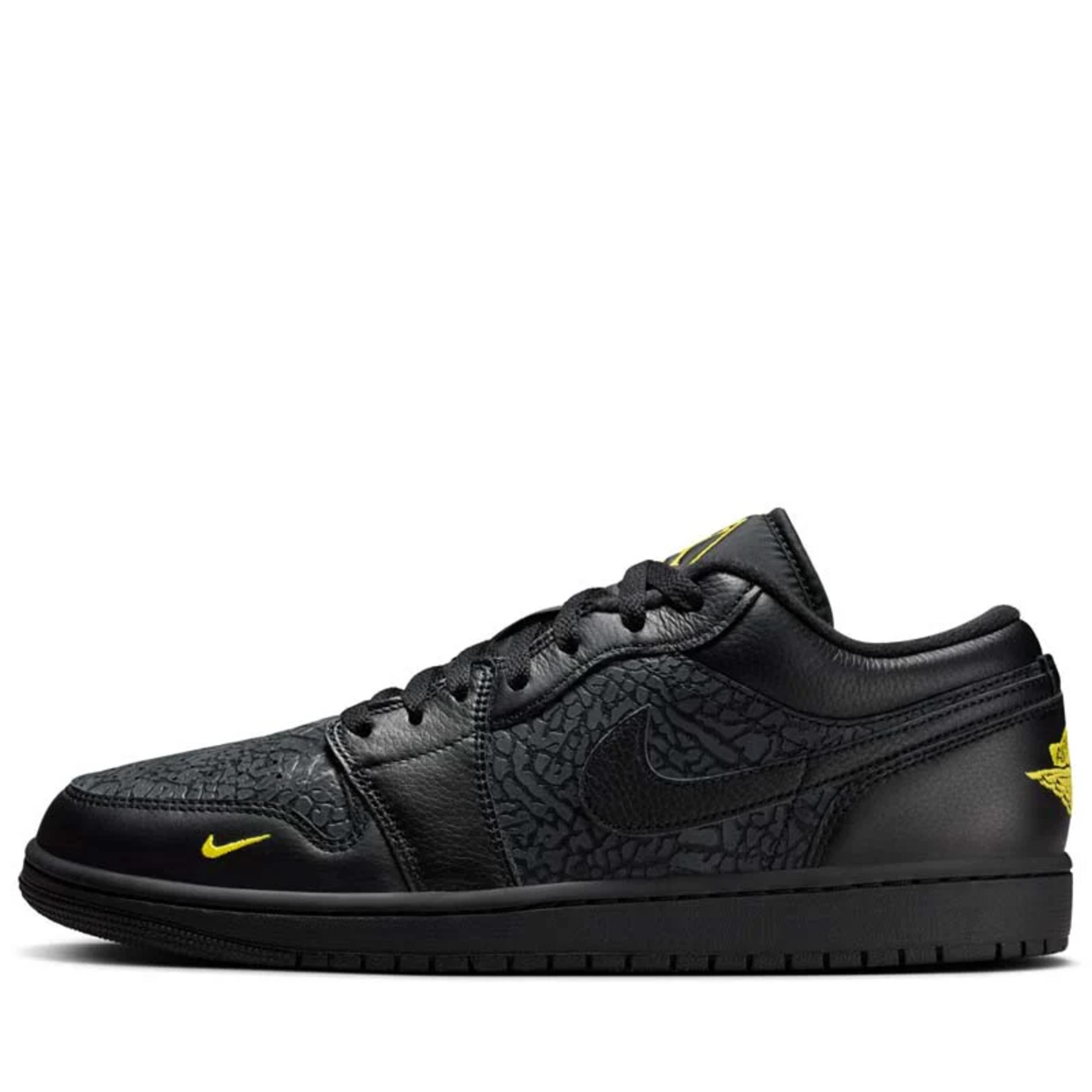 Jordan Air Jordan 1 Low Black Elephant Print