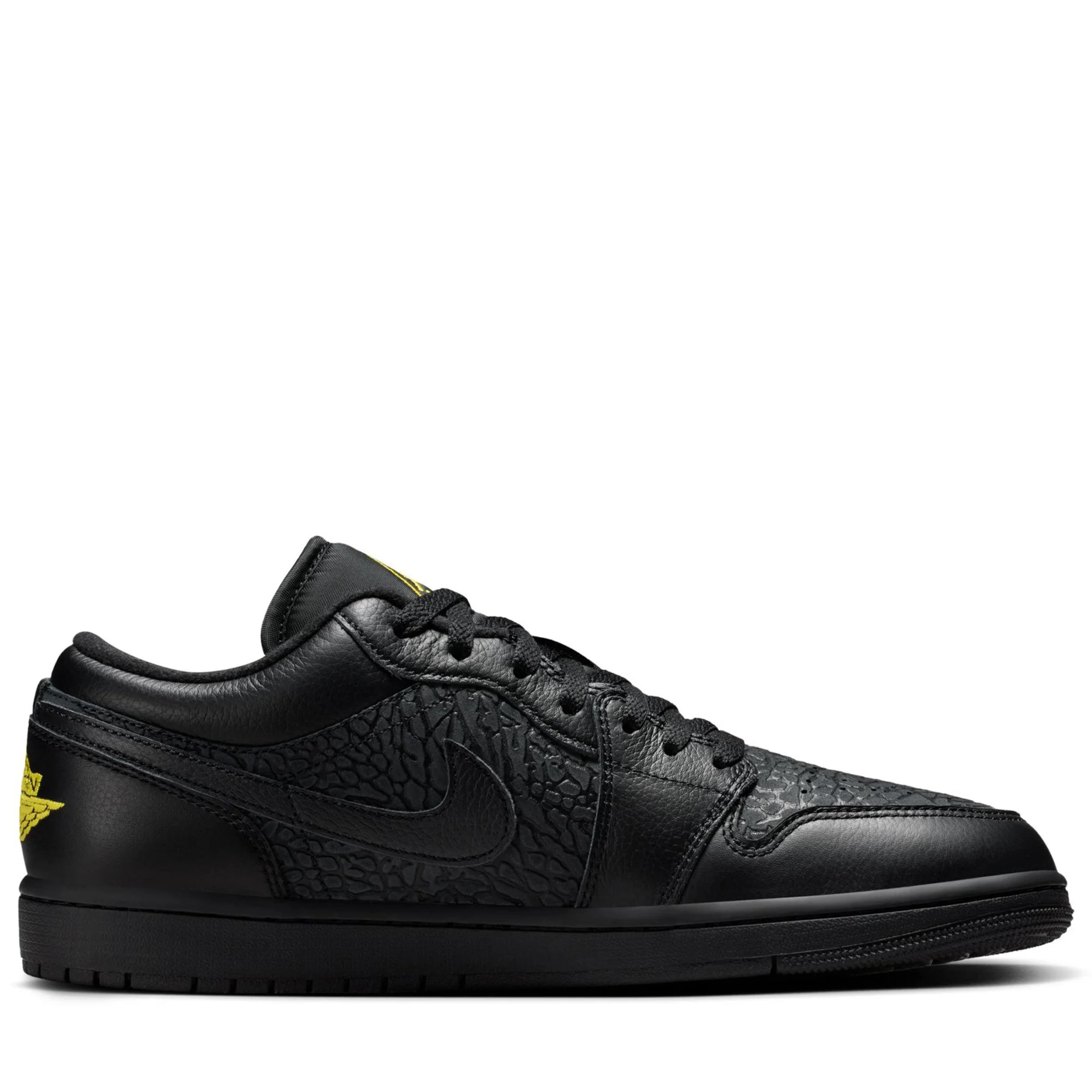 Jordan Air Jordan 1 Low Black Elephant Print view 3