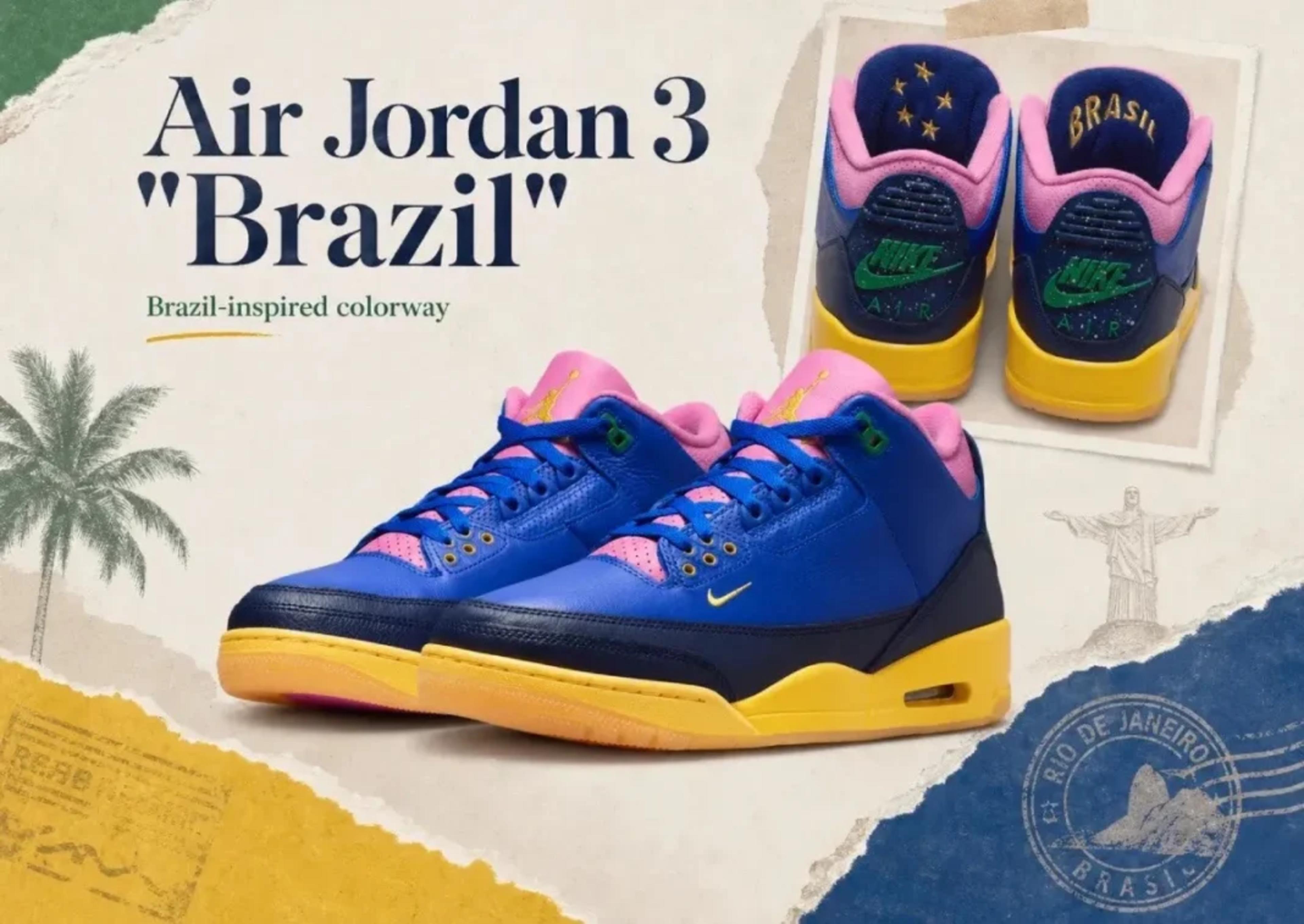 Air Jordan 3 Brazil